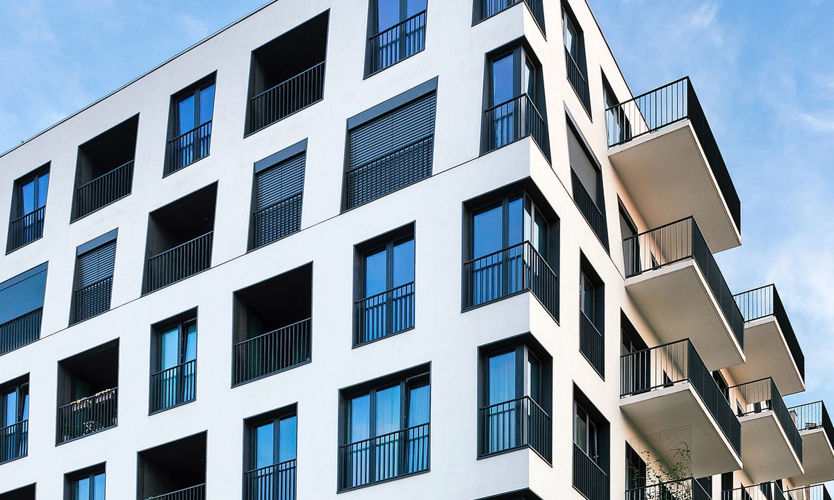 A modern multifamily apartment building illustrates the type of 321-unit development American Capital Group is adding to its Bothell, Washington, pipeline, reflecting the firm’s continued Eastside expansion.