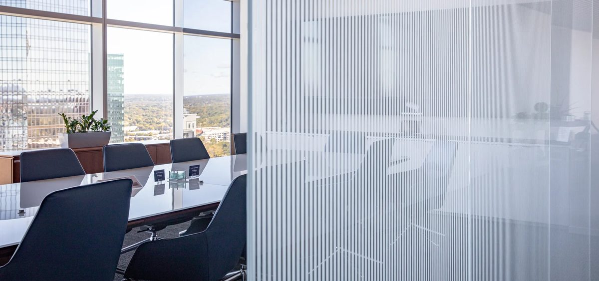 Representative meeting-room interior at Vanda 3 in Kista, Stockholm, tied to Barings’ announcement of a 10‑year lease extension with a global data‑centre operator and a 30MW power upgrade to support the site’s conversion to data‑centre use.