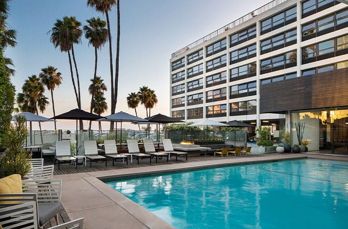 The Flat rooftop pool and deck, illustrating the amenity-rich multifamily assets that Ryan Demadis will target for debt and equity financing as part of IPA Capital Markets' Eastern region platform.