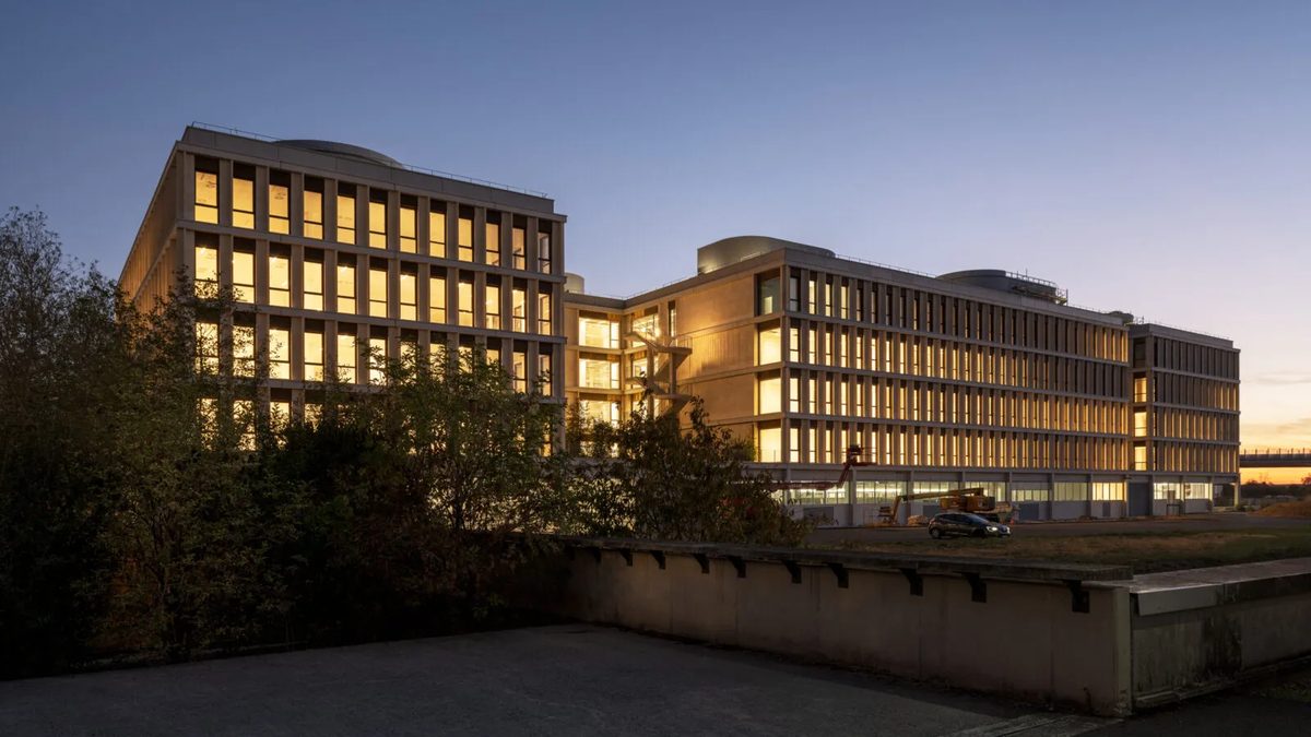 The MIX at Paris-Saclay, Kadans Science Partner’s 15,000-square-meter life science building that has secured NcodiN as its first tenant.