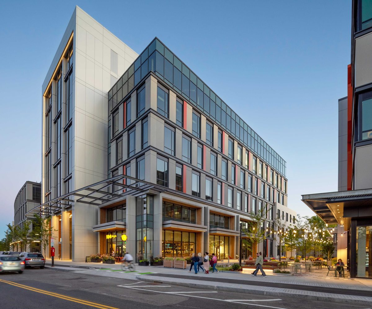 250 Western Avenue at the Allston Labworks campus, shown here, is the 42,000-square-foot property King Street Properties leased to Terrestrial Bio, where a custom GMP manufacturing facility will be built to support the company's needle-free microarray patch development.