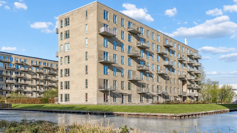 The Gyngemose Park residential buildings in Søborg, Denmark, are the 168-apartment property acquired by Niam as the inaugural asset in its Bellavia Greater Copenhagen residential platform.