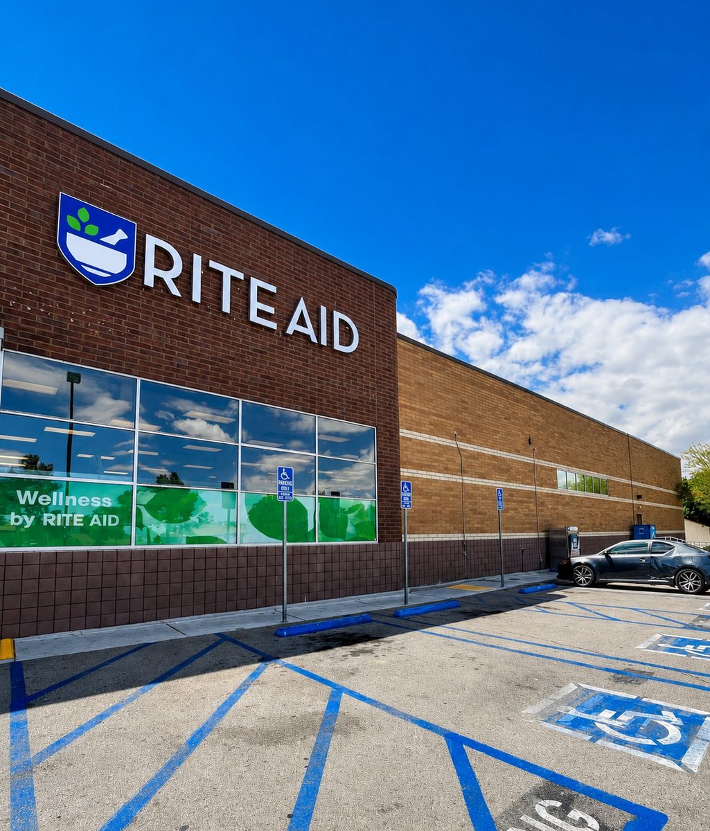 The former Rite-Aid building at 1380 Barstow Road in Barstow, California, which Progressive Real Estate Partners sold for $2.95 million to Barstow Community College.