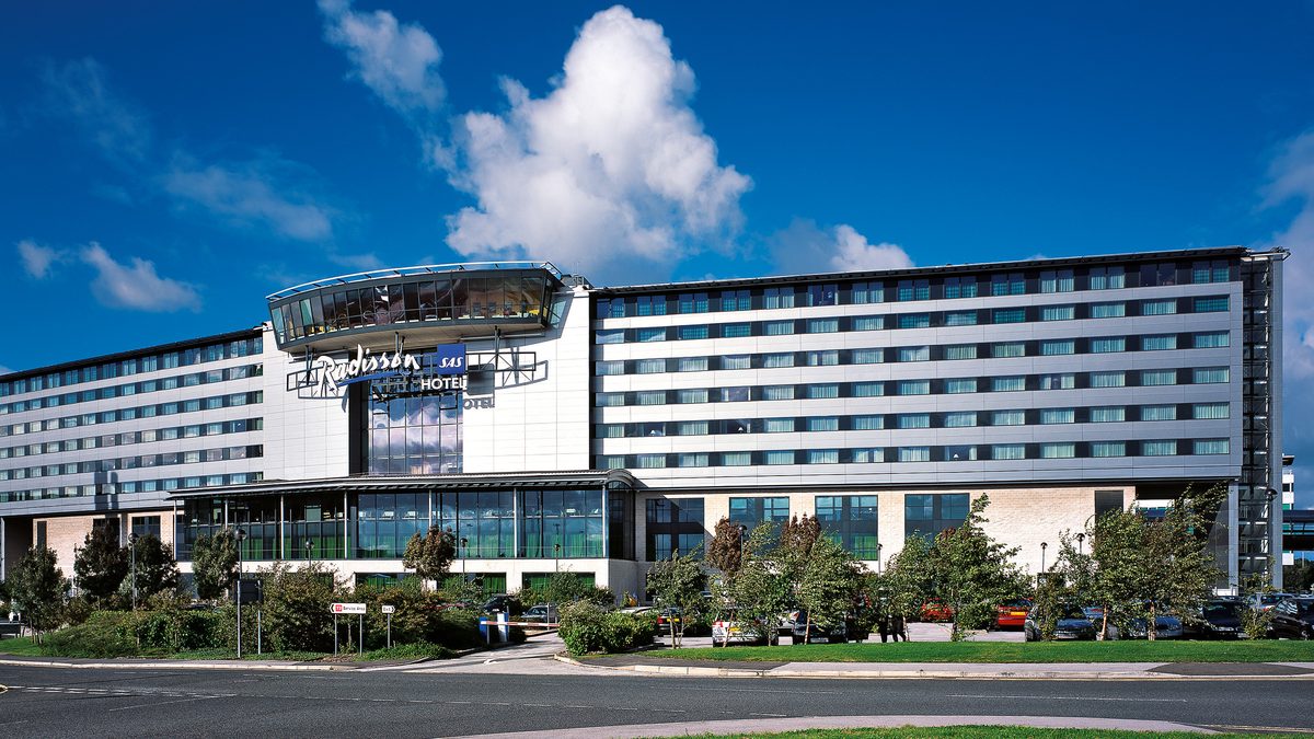 The Radisson Blu Hotel Manchester Airport, directly linked to the airport terminals, is the property covered by Radisson Hotel Group’s lease extension with Union Investment through 2035.