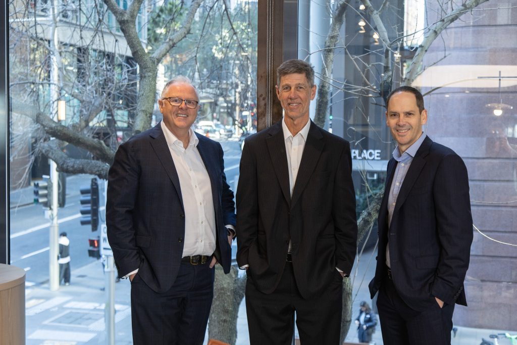 Corval Partners and Scarcity Partners representatives marking the strategic minority investment that will see Scarcity acquire a 30% stake in Corval.