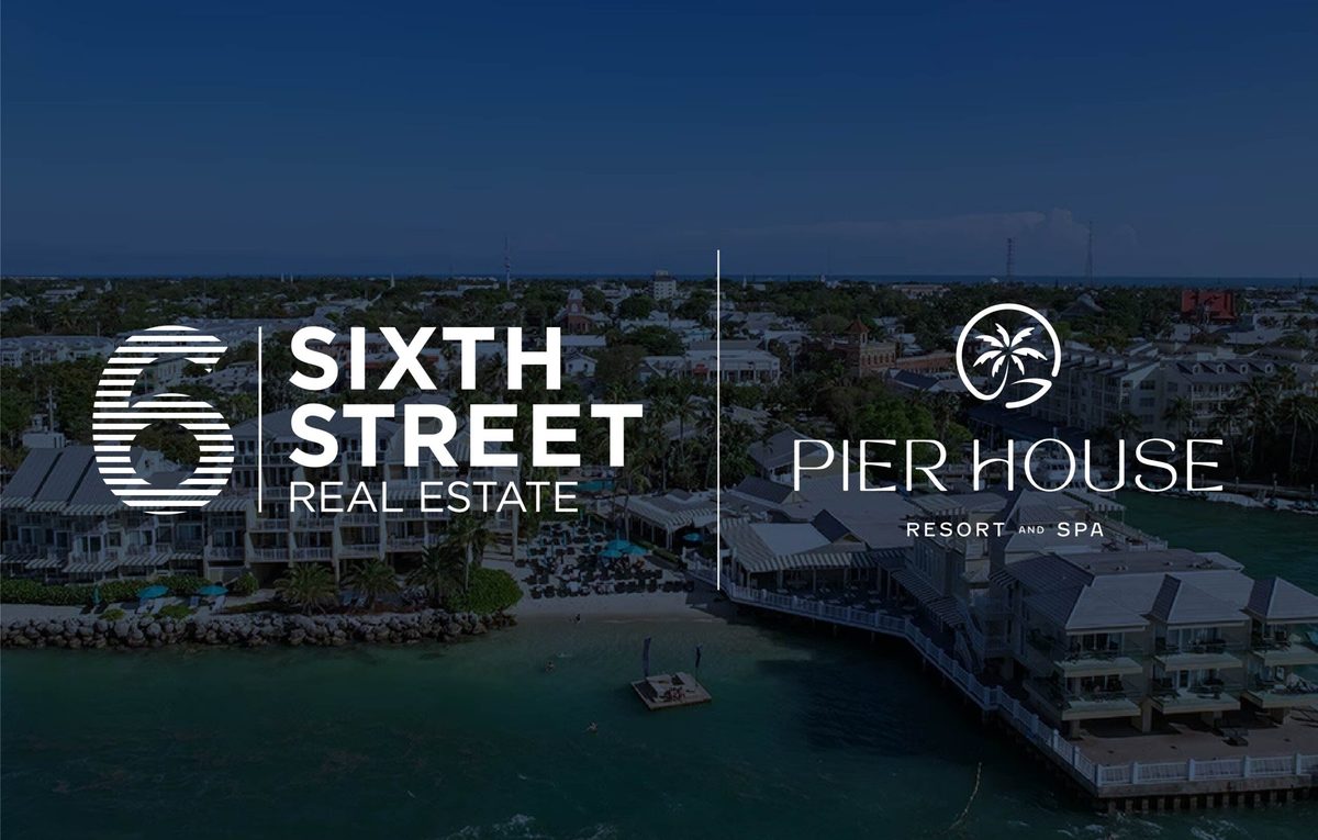An aerial view of the Pier House Resort & Spa in Key West, the 142-room oceanfront property acquired by Sixth Street and Riller Capital for $190 million.