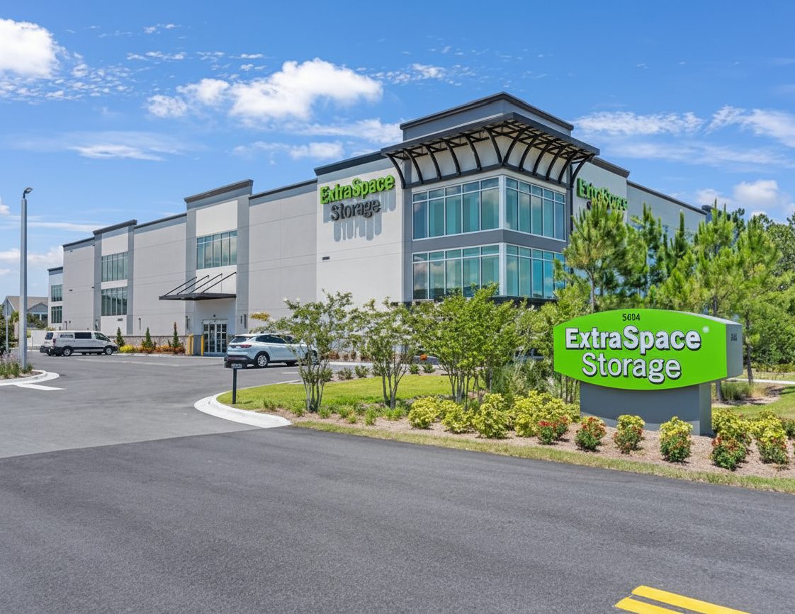 A Class A self-storage facility in Florida, shown with visible ExtraSpace Storage branding, exemplifies the type of institutional-quality assets comprising HPI Real Estate Services & Investments’ seven-property Florida portfolio that Talonvest Capital refinanced for $57.75 million.